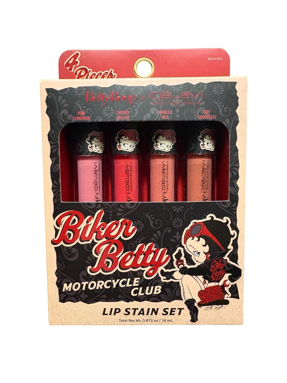 Biker Betty Boop Lip Stain Set